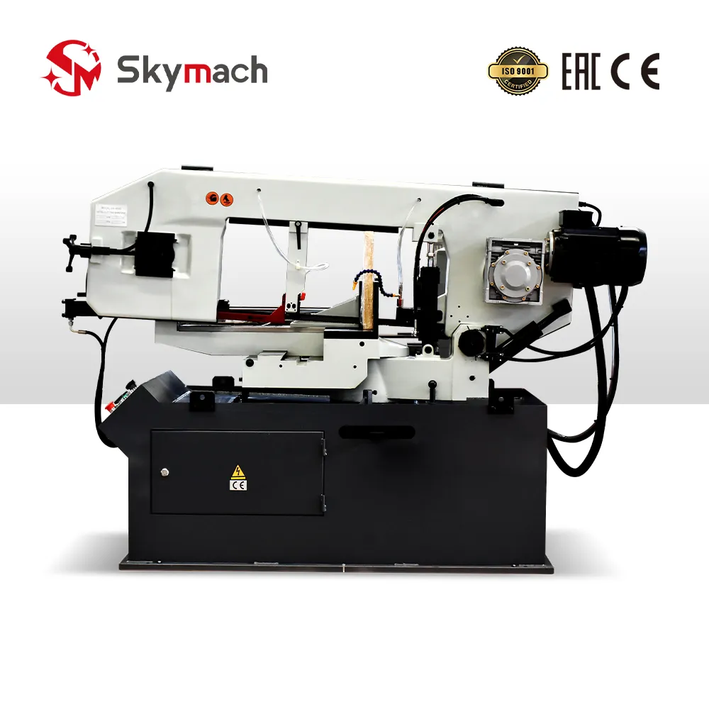 Sierra de cinta horizontal semiautomática para metal BS-460G (330 mm / 13"), vista 1