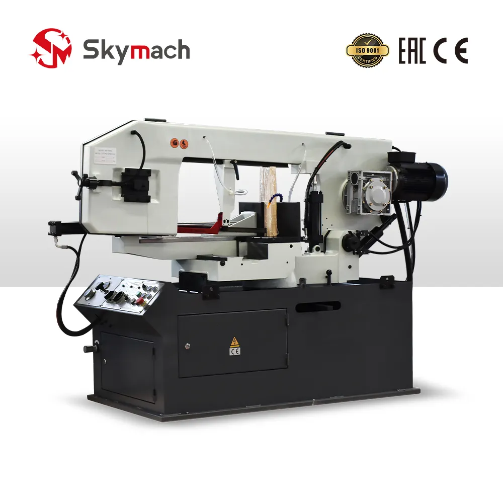 Sierra de cinta horizontal semiautomática para metal BS-460G (330 mm / 13"), vista 2