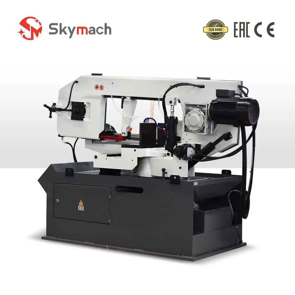 Sierra de cinta horizontal semiautomática para metal BS-460G (330 mm / 13"), vista 3