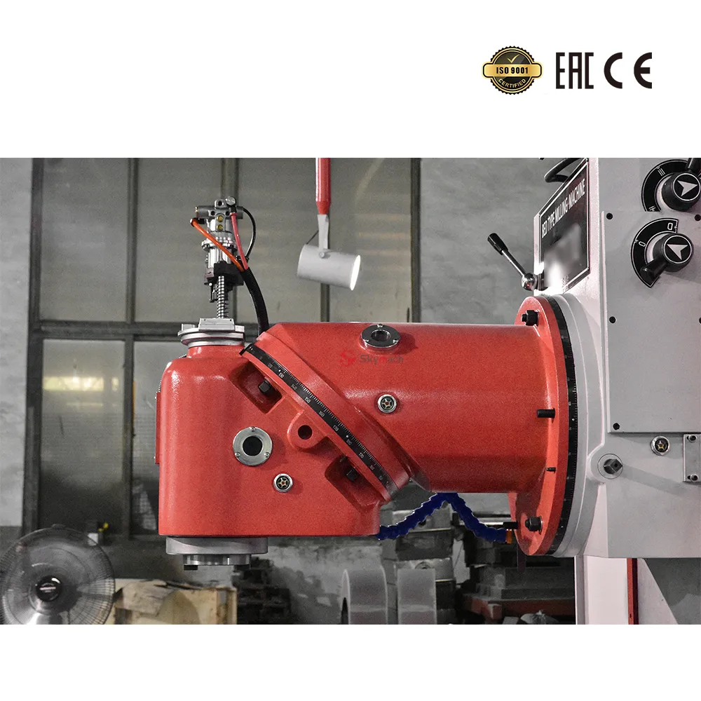 Cabezal Universal Biorrotativo y Cilindro Neumático de Amarre